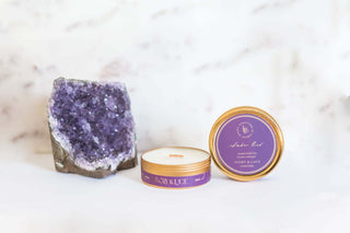 AMBER OUD LUXURY CANDLE - Ivory & Lace