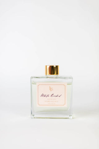 WHITE ORCHID REED DIFFUSER - Ivory & Lace