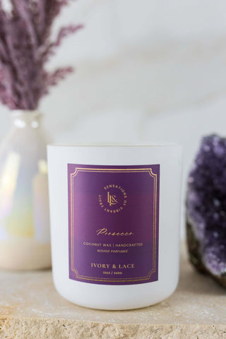 PROSECCO LUXURY CANDLE - Ivory & Lace