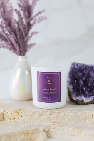 SEA BIRCH LUXURY CANDLE - Ivory & Lace