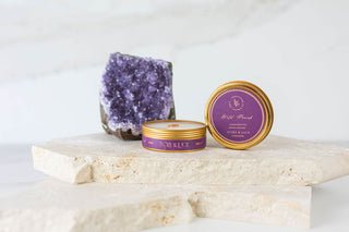 WILD PEACH LUXURY CANDLE - Ivory & Lace