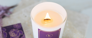 ivory and lace luxury candles